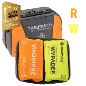 TRAUMA KIT Apteczka Modułowa RW - Samochodowa - Torba 2 (pomarańczowy)