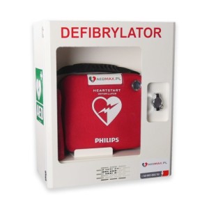 Szafka metalowa duża z alarmem 