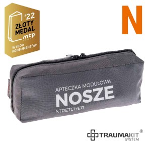 TRAUMA KIT Apteczka Modułowa (N) - Nosze wąska saszetka (pomarańczowy)
